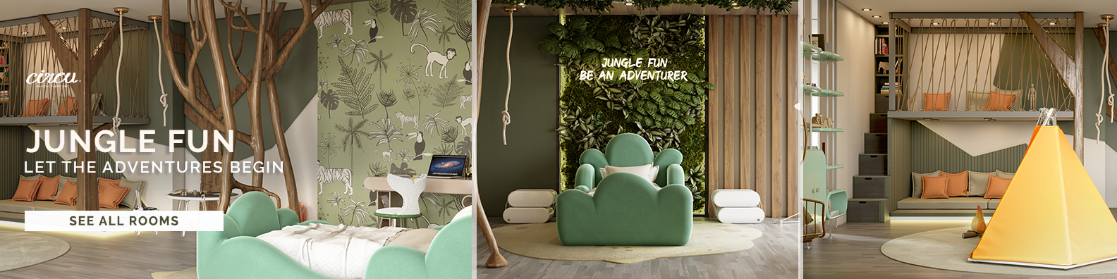 Step inside the funnest jungle ever
