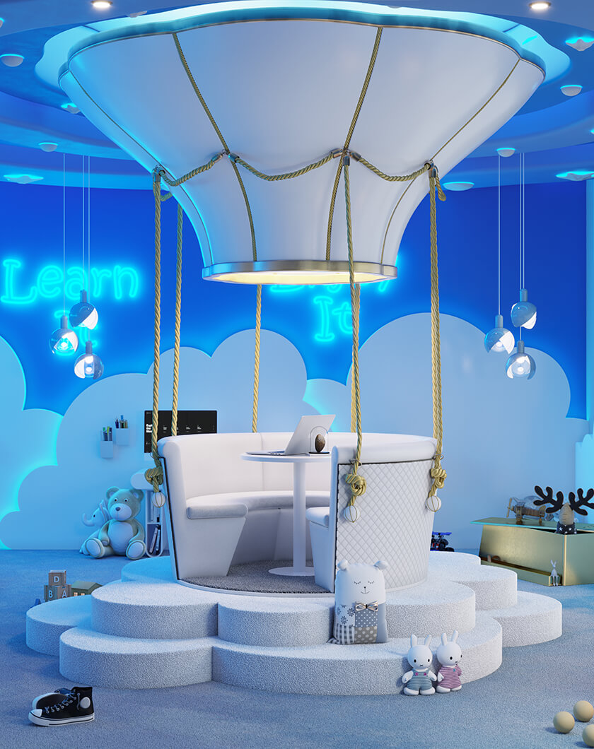 INTO THE SKY ROOM