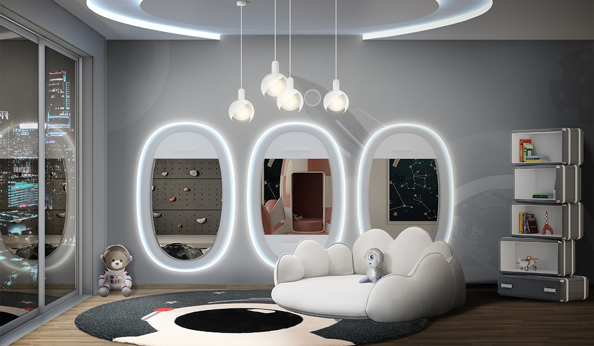 Astroman circu magical furniture kids rugs