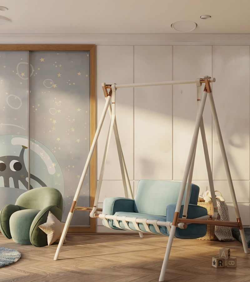 Booboo Swing circu magical furniture kids seating