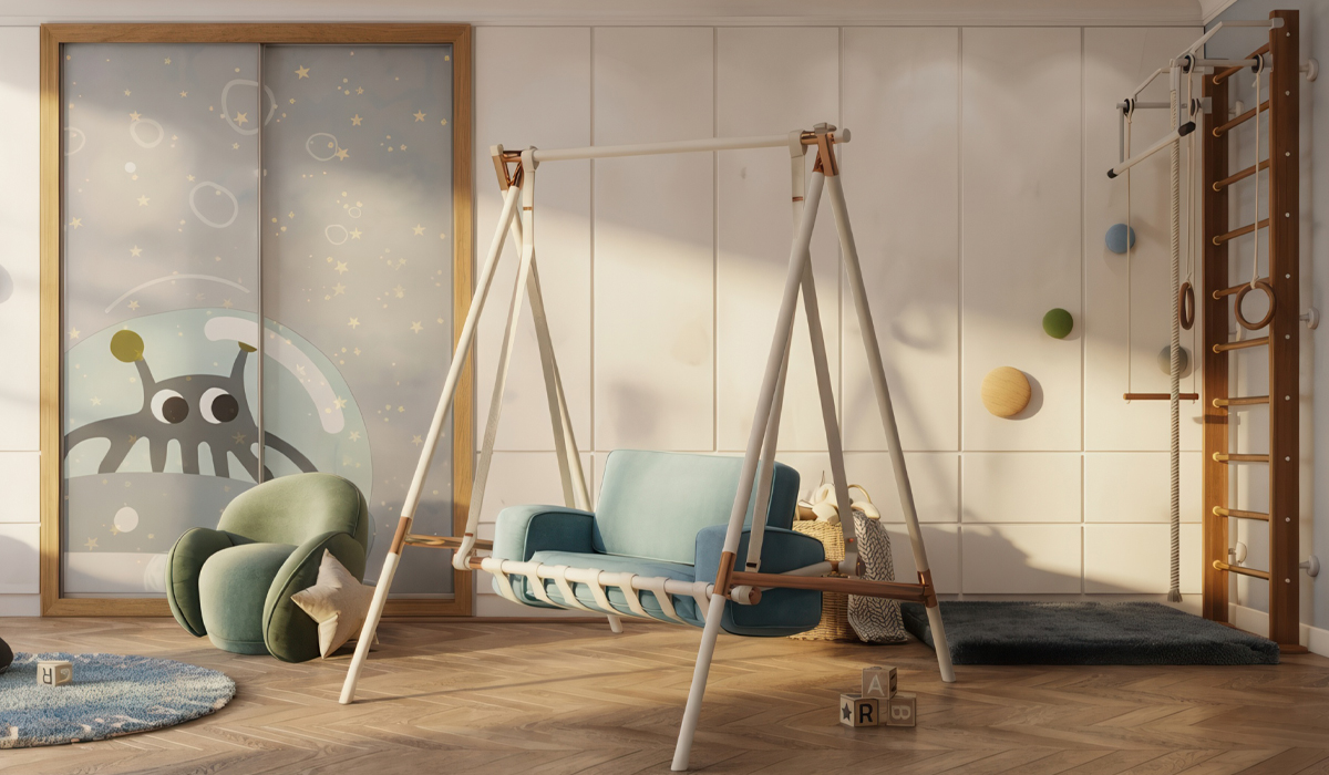 Booboo Swing circu magical furniture kids seating