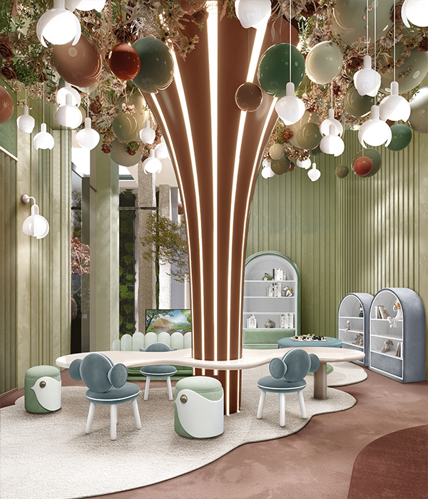 Periwinkle circu magical furniture kids lighting