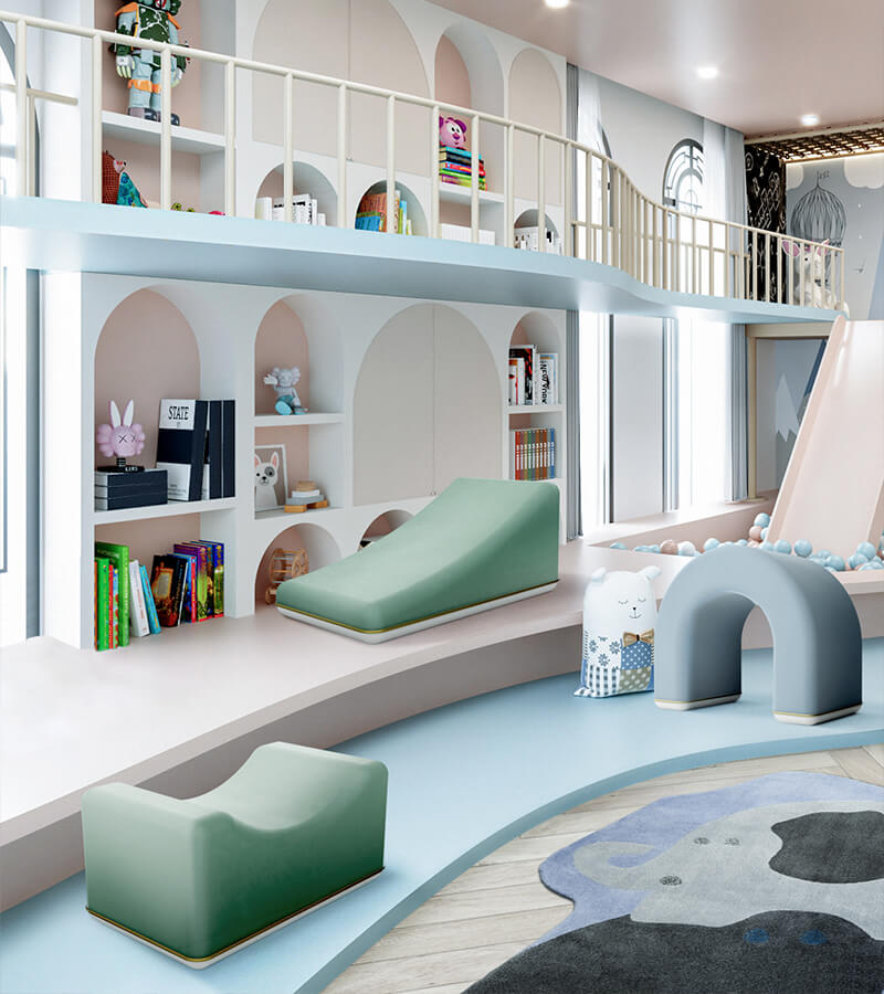 Bubble Slide circu magical furniture kids play-learn