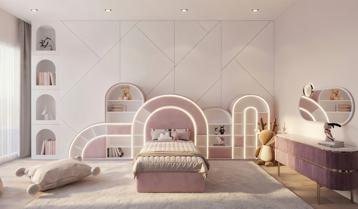 Bubble Gum Small circu magical furniture kids mirrors