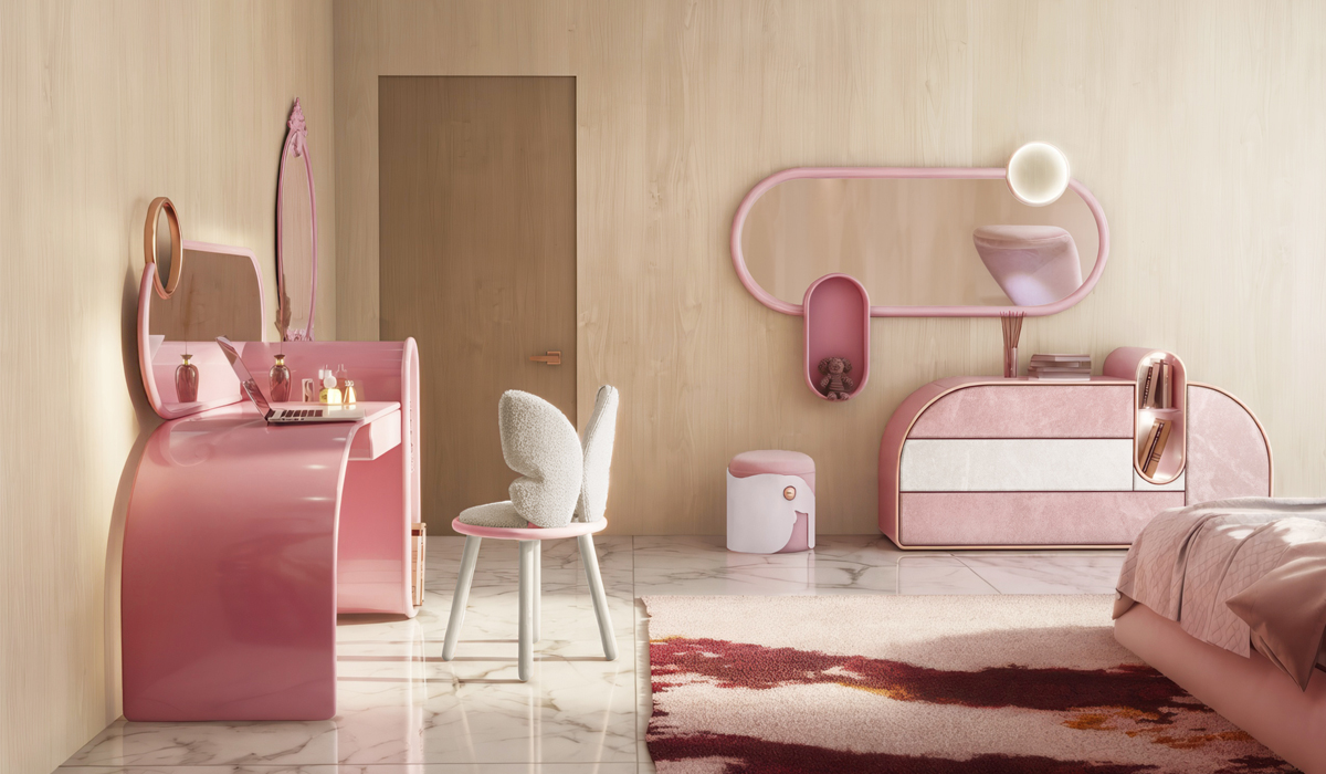 Bubble Gum Big circu magical furniture kids mirrors