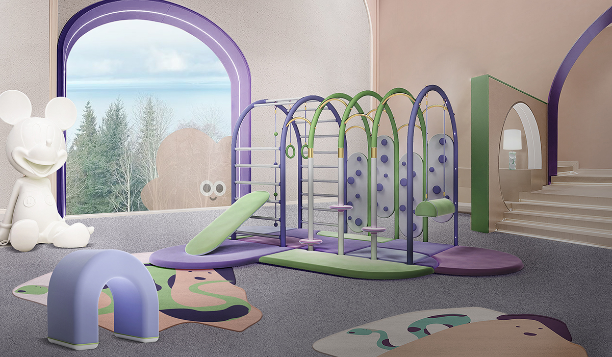 Mowgli Friends II circu magical furniture kids rugs