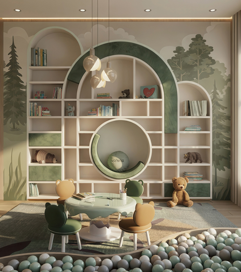 Bubble Gum circu magical furniture kids storage