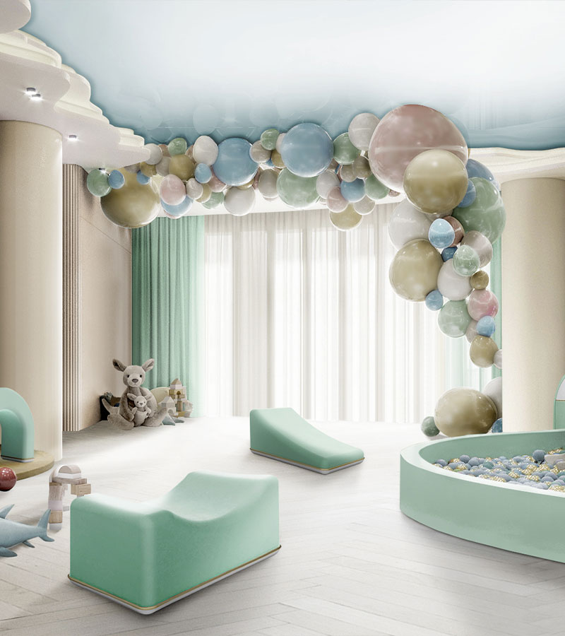 Bubble Slide circu magical furniture kids play-learn