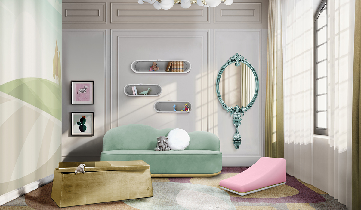Chameleon circu magical furniture kids mirrors