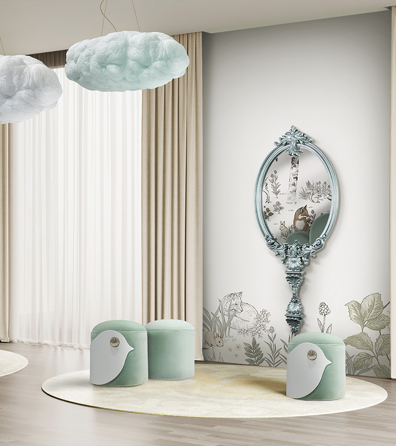 Chameleon circu magical furniture kids mirrors