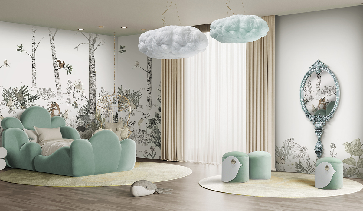 Chameleon circu magical furniture kids mirrors