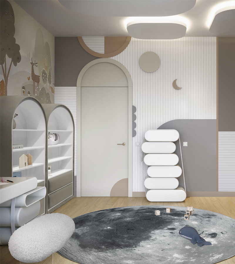 Moon circu magical furniture kids rugs