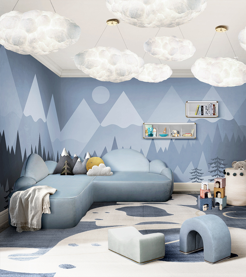 The Power Elephant circu magical furniture kids rugs