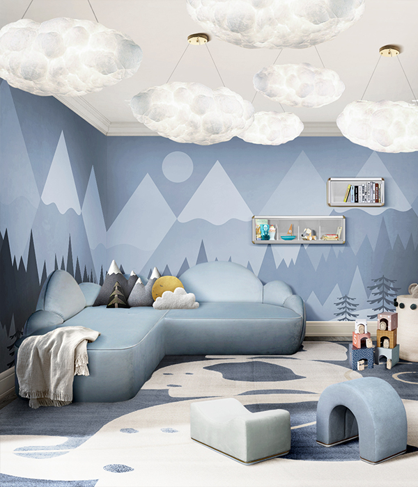 The Power Elephant circu magical furniture kids rugs