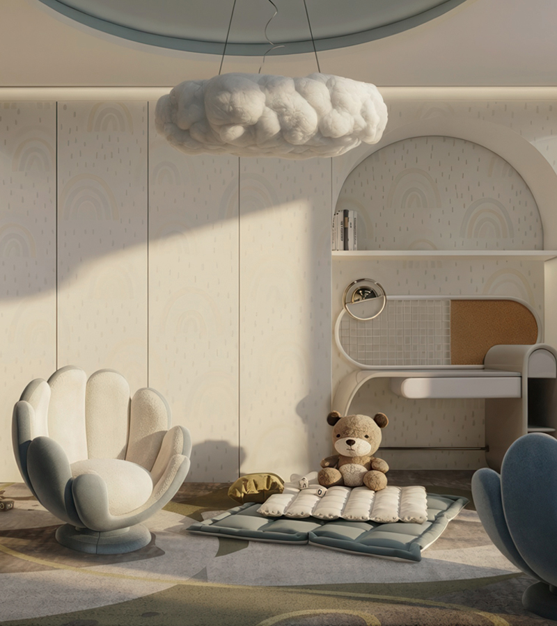 The Power Elephant circu magical furniture kids rugs