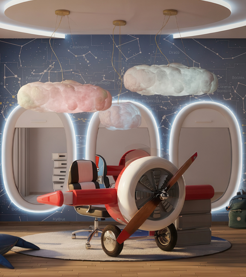 Sky circu magical furniture kids rugs