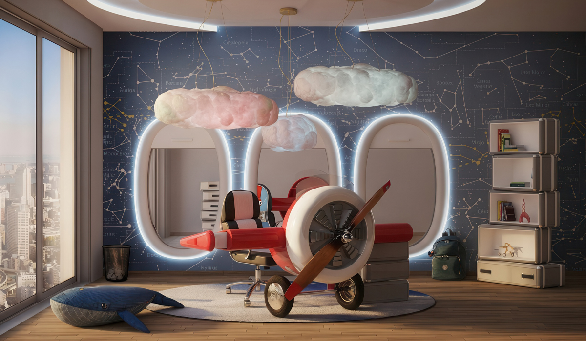 Sky circu magical furniture kids rugs