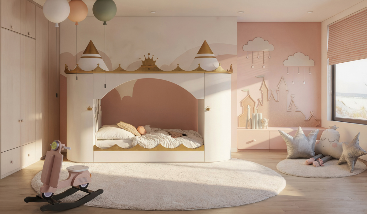 Cloud circu magical furniture kids rugs