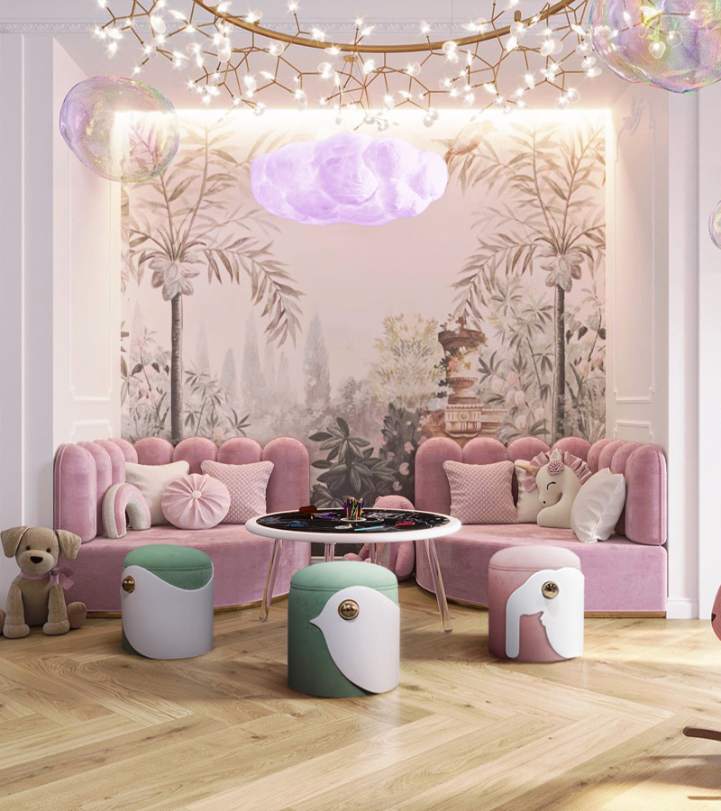 Illusion circu magical furniture kids play-learn