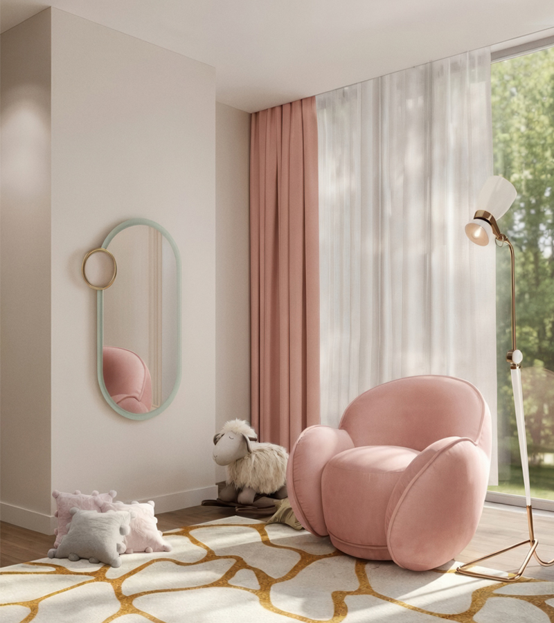 Bubble Gum Small circu magical furniture kids mirrors