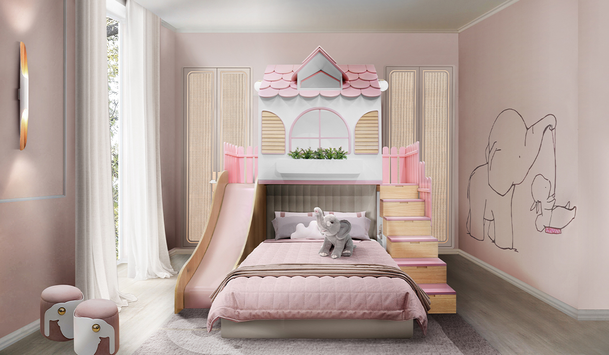 The Power Elephant circu magical furniture kids rugs