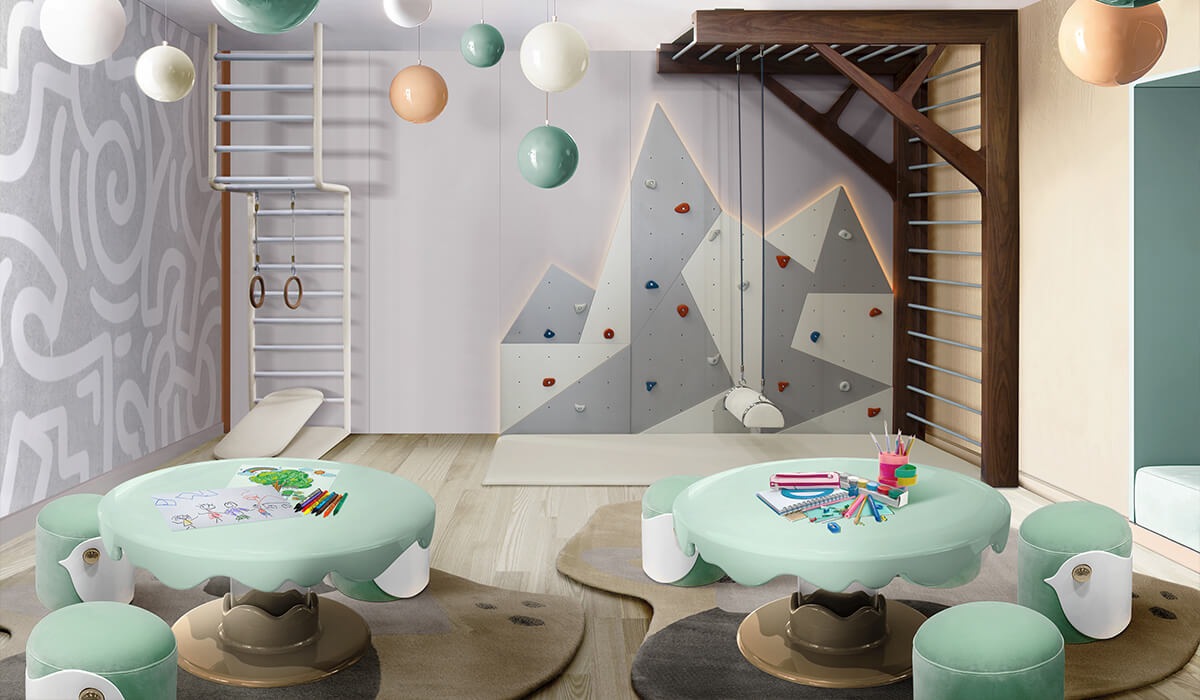 Dolly circu magical furniture kids play-learn