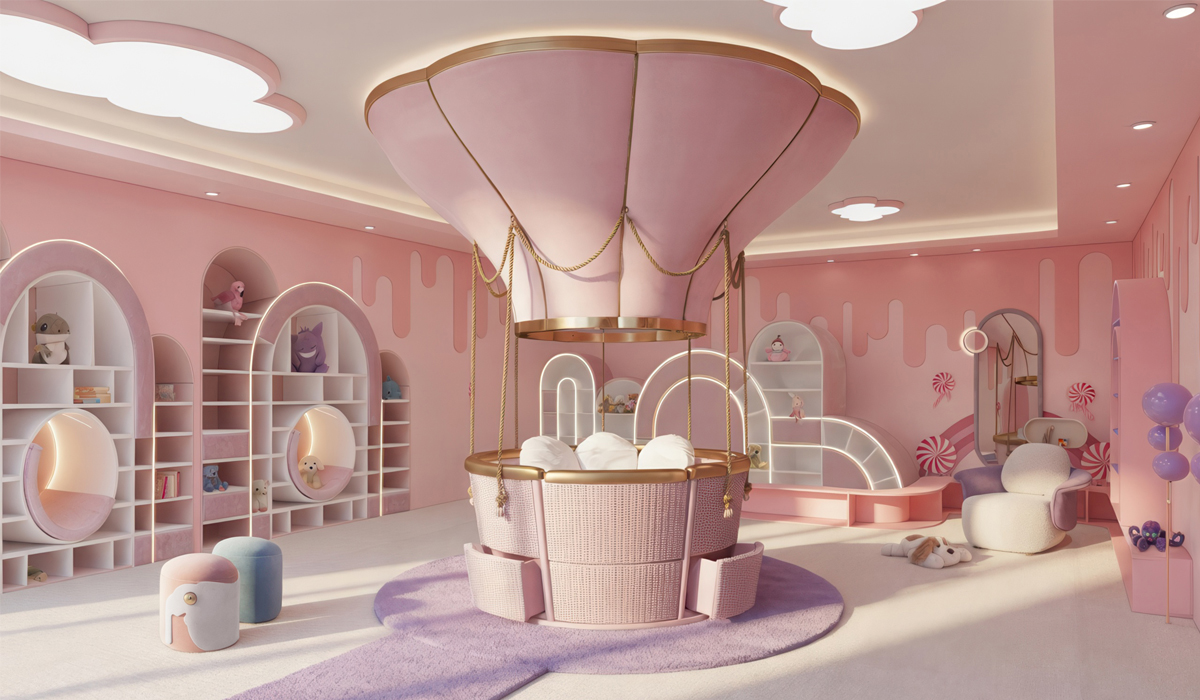 Bubble Gum Big circu magical furniture kids mirrors