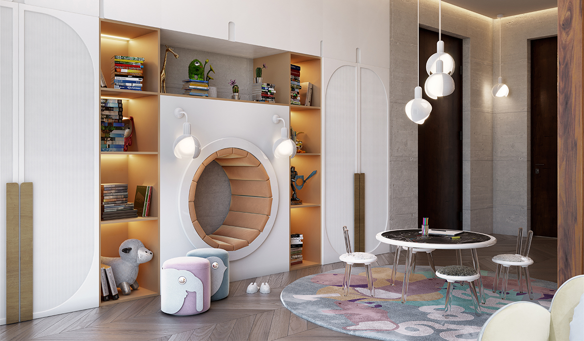 Periwinkle circu magical furniture kids lighting