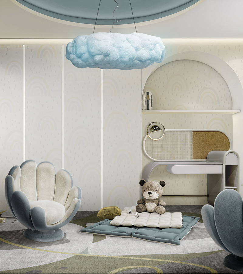 The Power Elephant circu magical furniture kids rugs