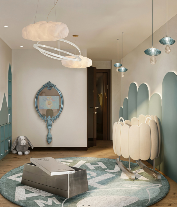 Blue Magical circu magical furniture kids mirrors