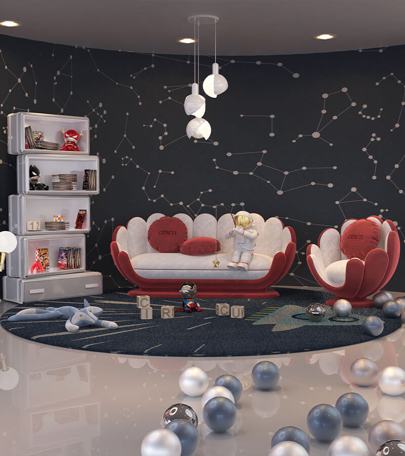 Periwinkle circu magical furniture kids lighting