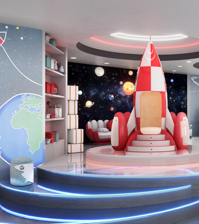 Rocky Rocket circu magical furniture kids seating
