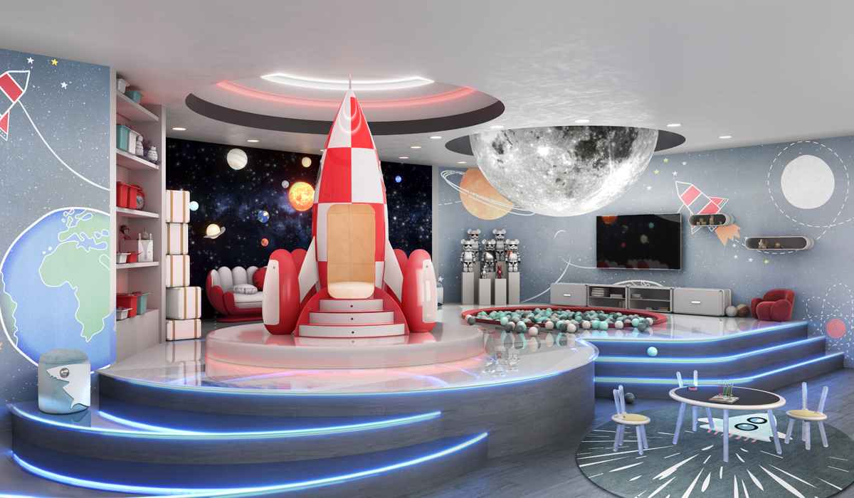 Rocky Rocket circu magical furniture kids seating