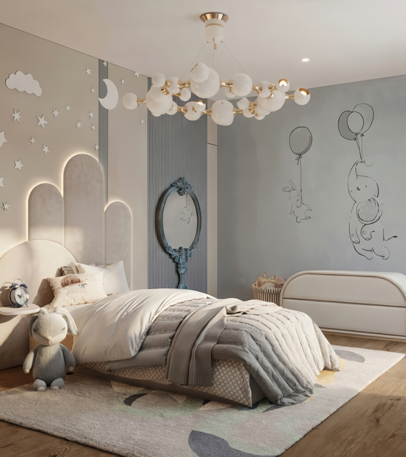 Blue Magical circu magical furniture kids mirrors