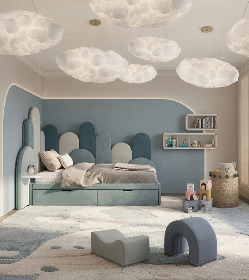 The Power Elephant circu magical furniture kids rugs