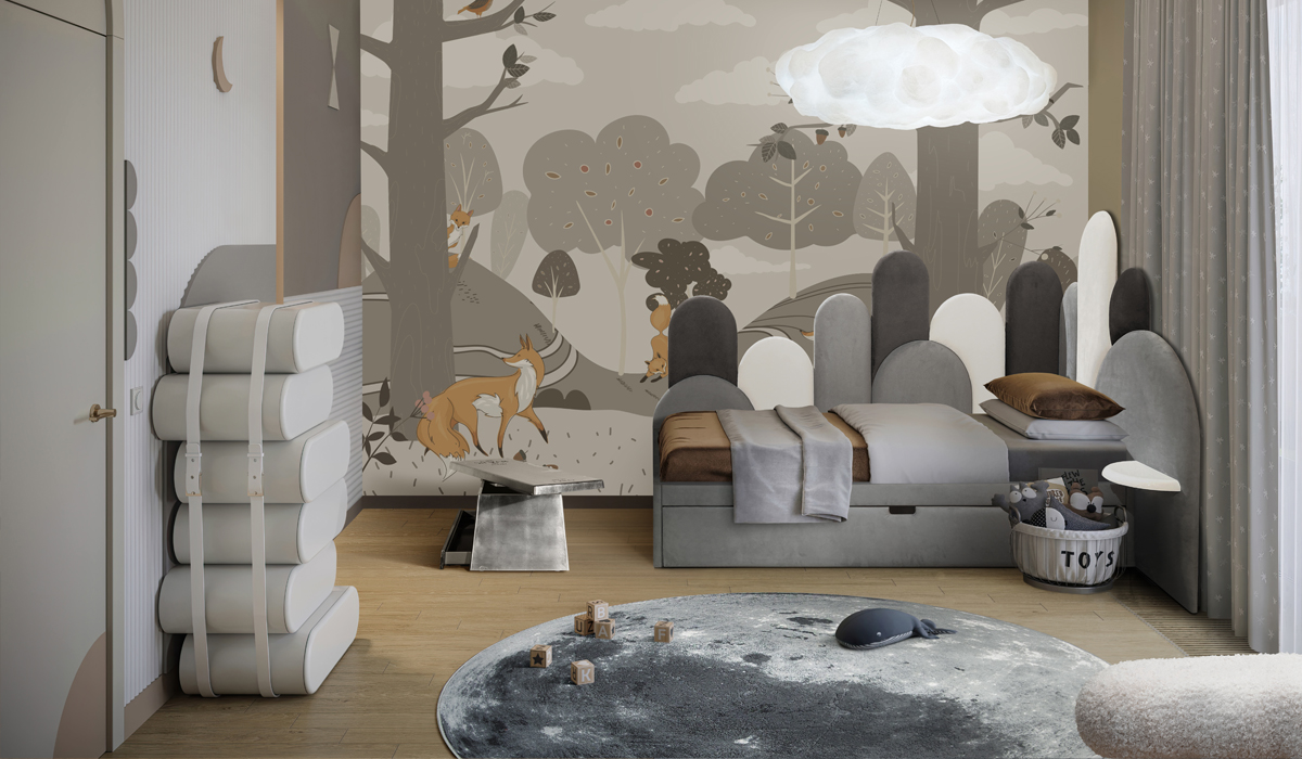 Moon circu magical furniture kids rugs