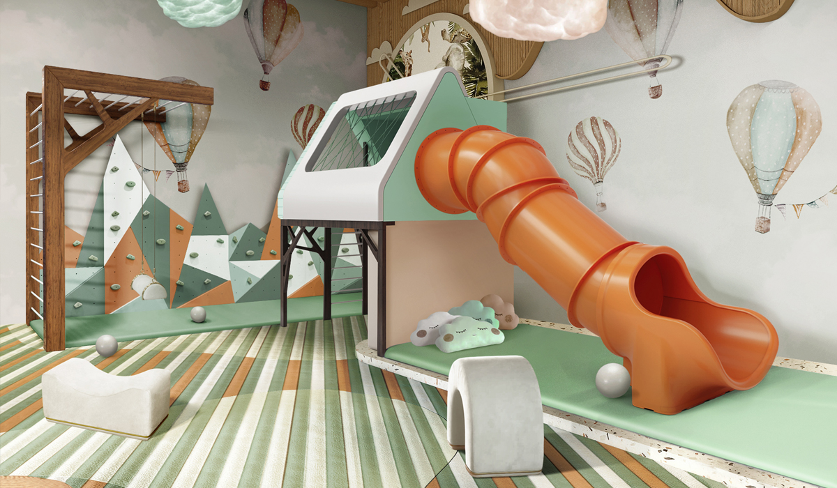 Mogli Slide circu magical furniture kids play-learn