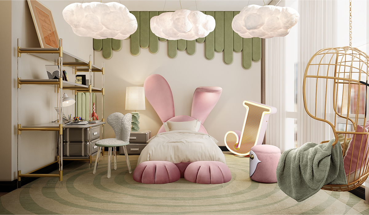 Mr. Bunny circu magical furniture kids beds