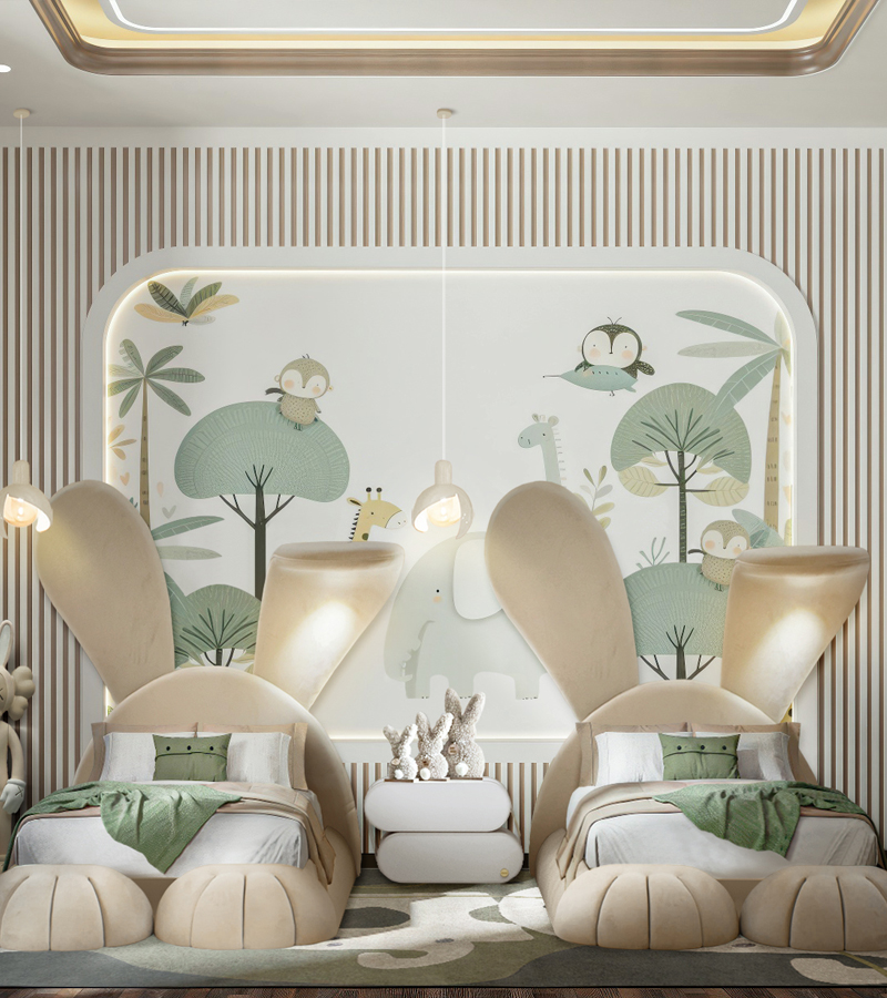 Mr. Bunny circu magical furniture kids beds