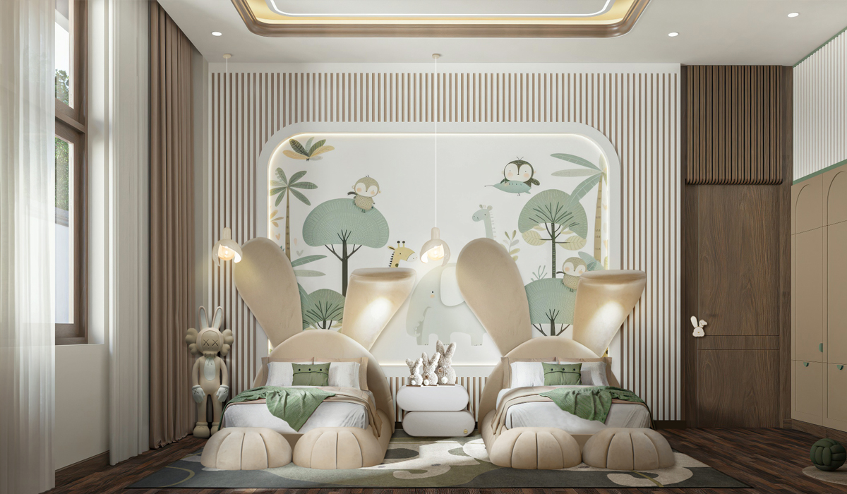 Mr. Bunny circu magical furniture kids beds