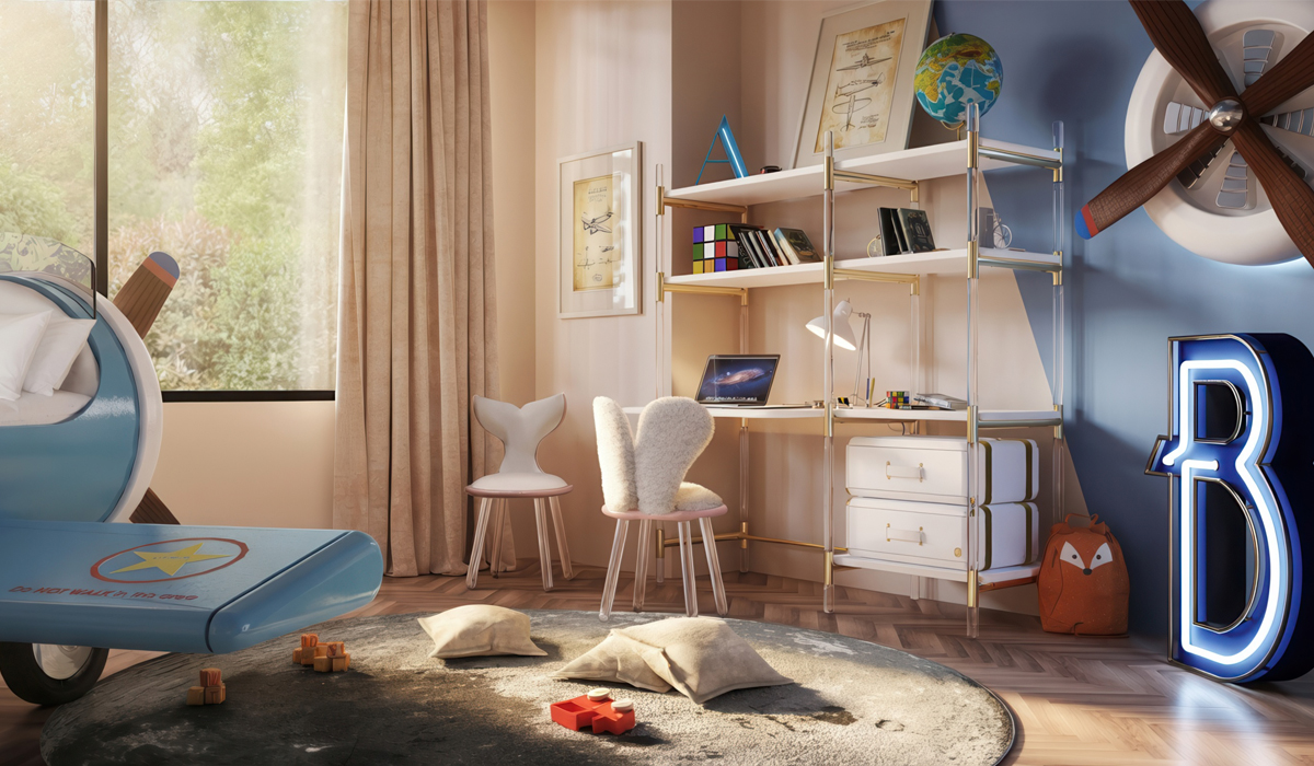 Moon circu magical furniture kids rugs