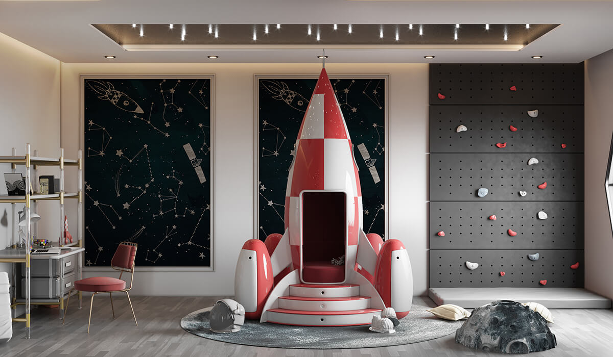 Rocky Rocket circu magical furniture kids seating