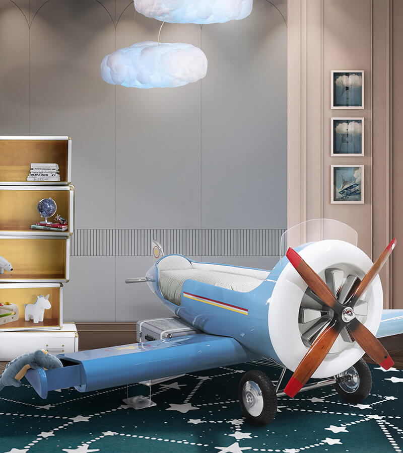 Sky One Plane circu magical furniture kids beds