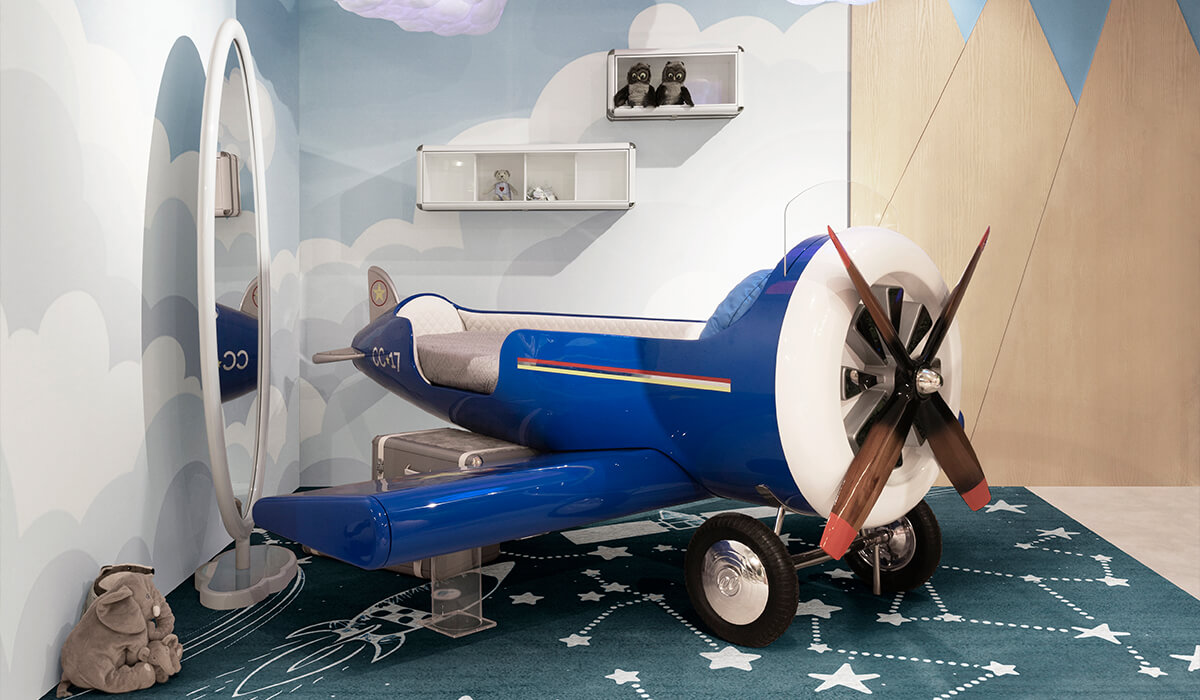 Sky One Plane circu magical furniture kids beds