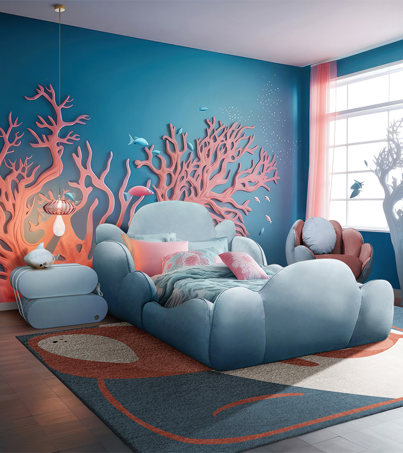 The Whale’s Class circu magical furniture kids rugs