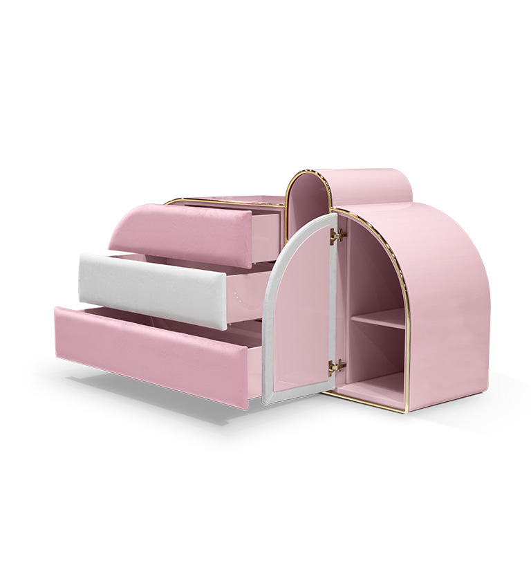 Bubble Gum 3 Drawers circu magical furniture kids storage