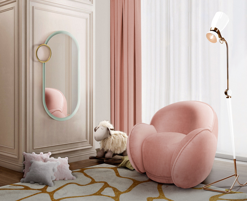 Bubble Gum Small circu magical furniture kids mirrors