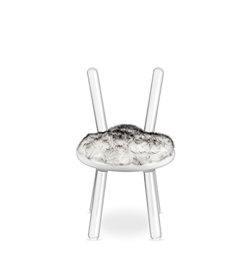 Illusion White Bear Chair Circu Magical Furniture