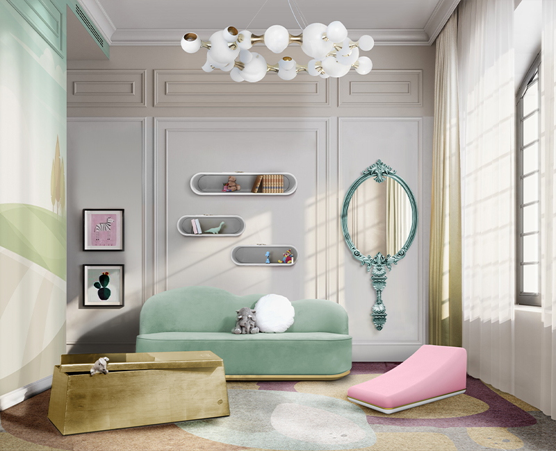 Chameleon circu magical furniture kids mirrors