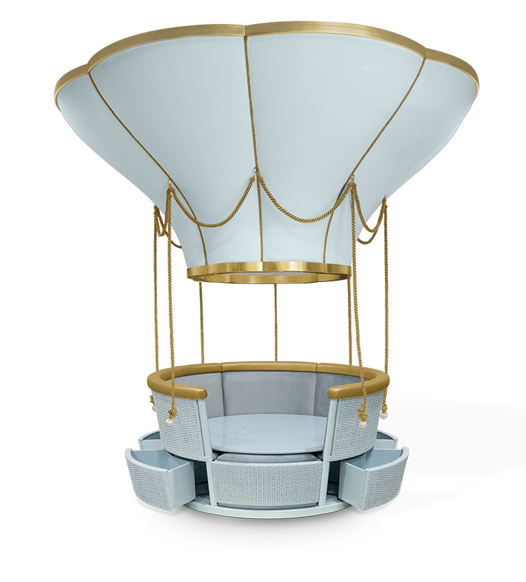 Fantasy Air Balloon circu magical furniture kids beds